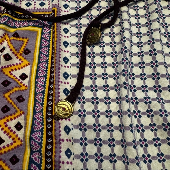 NWT Revolve Tigerlily White Dalmatia Playsuit Tribal Boho Halter Romper Sz 6 - Picture 5 of 12